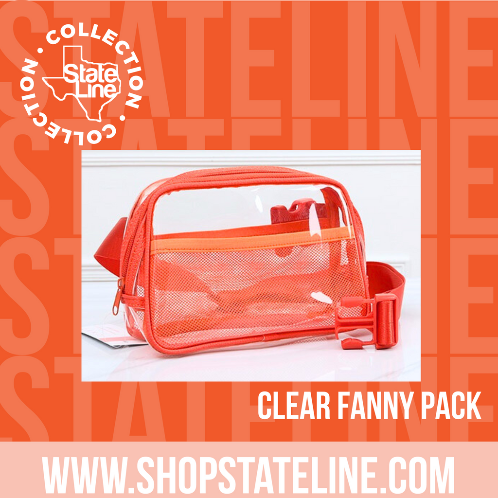 Crush City Fanny Pack - Clear