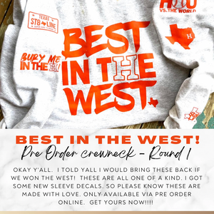 Best in the West - Crewneck