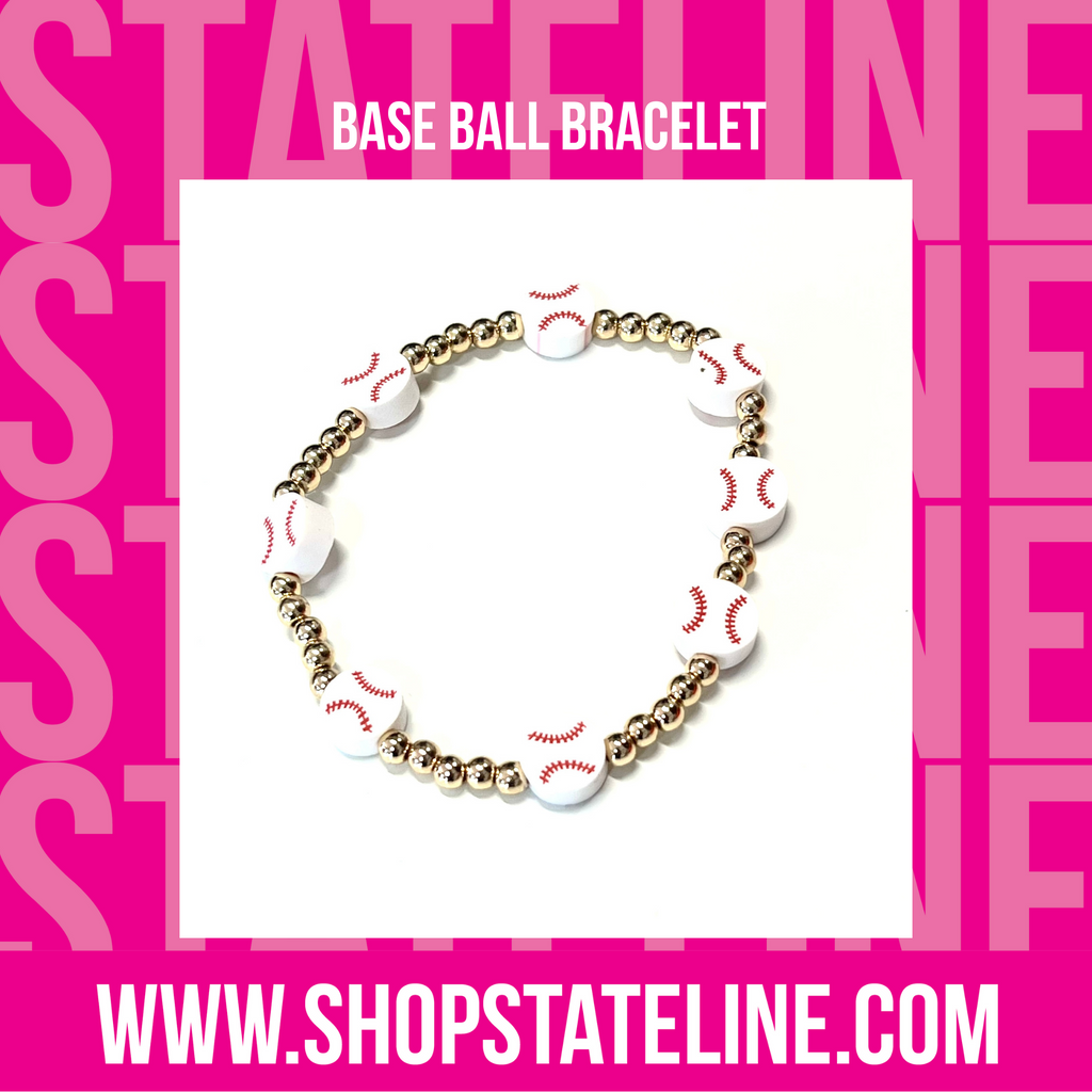 Baseball Bracelet - single bracelet
