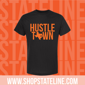 Hustle Town - Black Unisex