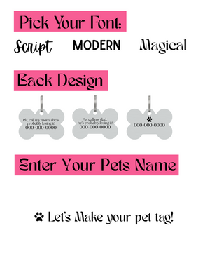 Personalized Pet Tags