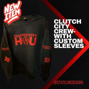 Crewneck Clutch City- with sleeves