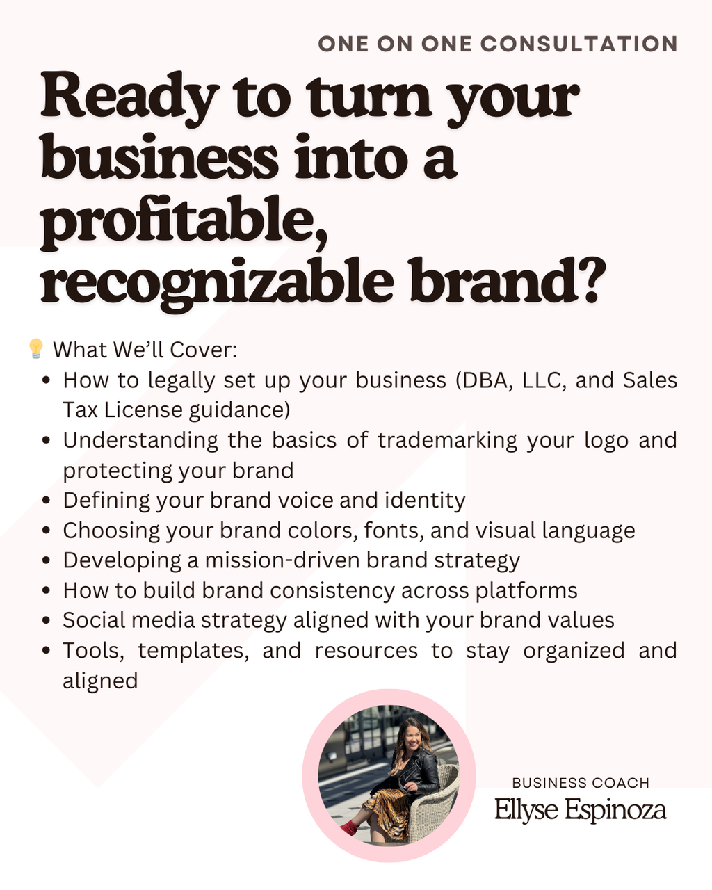 Building Your Brand -  1 hour Consultation