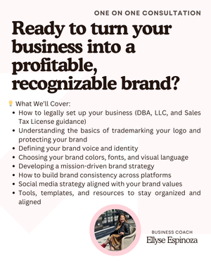 Building Your Brand -  1 hour Consultation