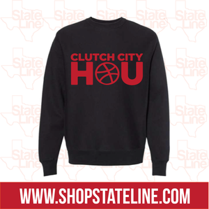 Crewneck - Clutch City Basketball